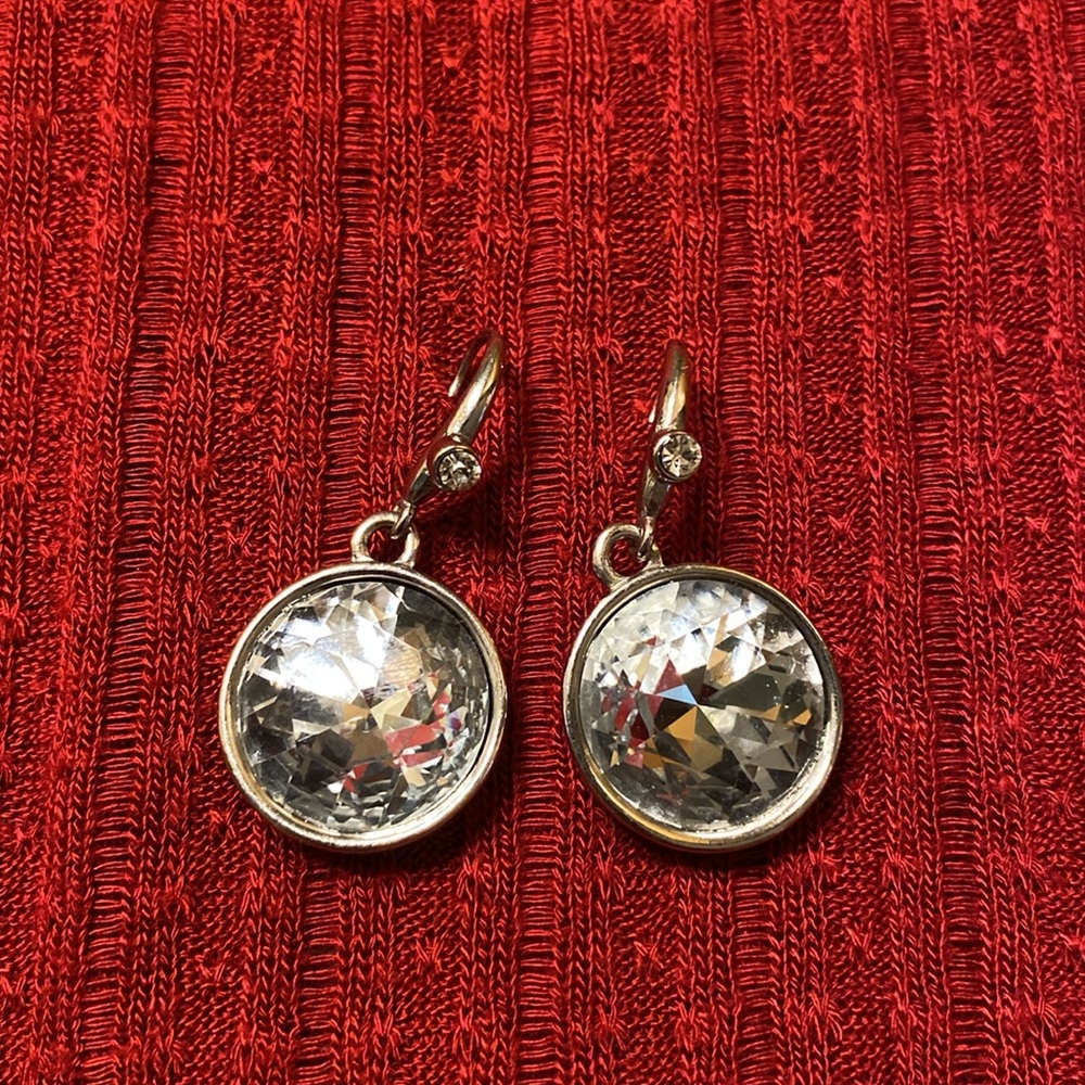 Buckle Silver Earrings
